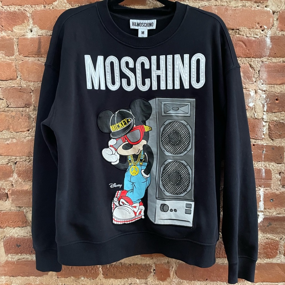Moschino Mickey Mouse Sweater LIKE NEW